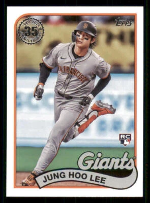 2024 Topps Update '89 Topps #89US28 Jung Hoo Lee - Image 1 of 2