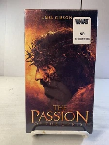 Vintage 2004 VHS Sealed Passion of the Christ Mel Gibson Watermark Jim Caviezel - Picture 1 of 6