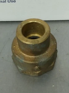 1-1/4" to 3/4" Brass Female Adapter FIP x C Sweat Fitting NOS - Picture 1 of 2
