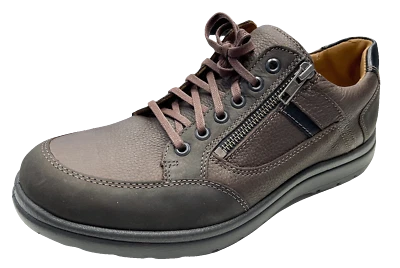 Jomos 464212 Atlanta Schnürschuh Reißverschluss Halbschuh Freizeitschuh Leder