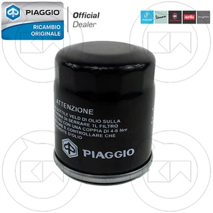 FILTRO OLIO ORIGINALE PIAGGIO 82635R VESPA GTS SUPER 300 2008 2009 2010 2011 - Imagen 1 de 2