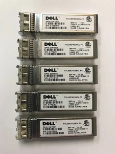 DELL 0WTRD1 10Gb FTLX8574D3BCL-FC SFP-10G-SR SFP+ 10GBase-SR Ethernet 400m LC - Bild 1 von 2