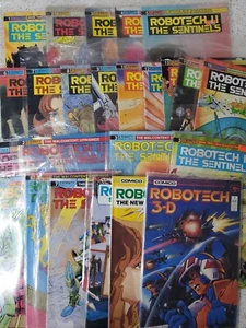Robotech The Sentinels II- Eternity - Comico Comic Book Lot 24 Issues 3D Others - Picture 1 of 14