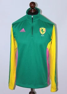 Chaqueta de pista Adidas para hombre verde rosa amarillo talla M - Imagen 1 de 6