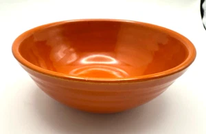 RARE - Vintage Bauer Pottery Orange 5" Cereal Bowl Ring - EXCELLENT CONDITION - Picture 1 of 7