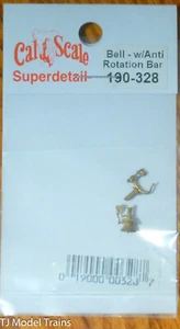 Campana Cal-Scale HO #328 con barra anti-rotación (fundición de latón) escala 1:87 - Imagen 1 de 1