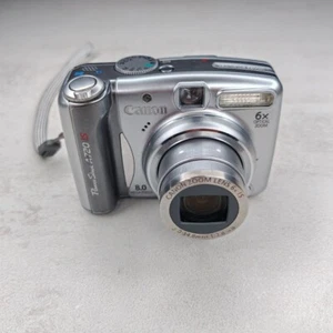 Canon PowerShot A720 IS Fotocamera digitale Compatta Argento OTTIMO STATO - Foto 1 di 9