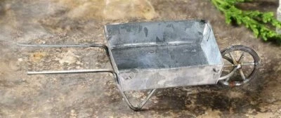 Carretilla Giftcraft 6x1.5" Metal Miniatura Hada Encantada Decoración Jardín  Foto 1 de 4