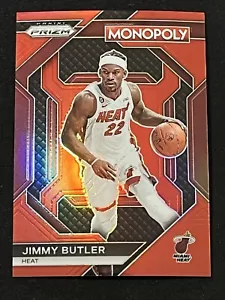 2023-24 Prizm Monopoly Jimmy Butler Red #'d /99 Miami Heat Insert SP SEE PICS - Picture 1 of 5