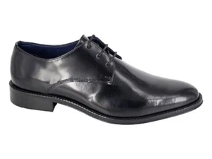 Roamers M690 Herren Leder 3 Ösen Schnürschuhe Gibson Formell Elegant Schuhe - Bild 1 von 6
