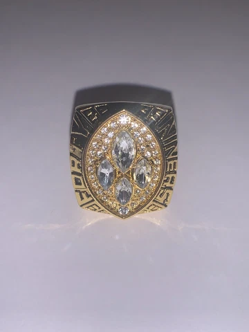 NEW 1989 San Francisco 49ers Championship Replica Super Bowl Player Ring Size 11 Cover