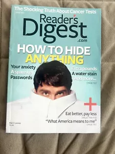 📒Readers Digest April 2009: What America Means to Me, How to Hide Anything G - Picture 1 of 12
