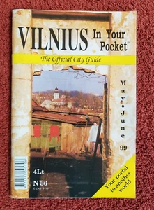 Vilnius Litauen Stadtführer 1999 Mai Juni Offizieller Stadtführer - Bild 1 von 5