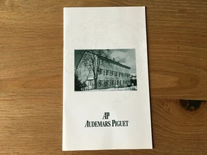 Used - Explanatory Booklet AUDEMARS PIGUET - Used - Picture 1 of 4