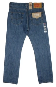 Levi's 501 Original Men's Blue Straight Leg Jeans Size 32 x 32 - Picture 1 of 12