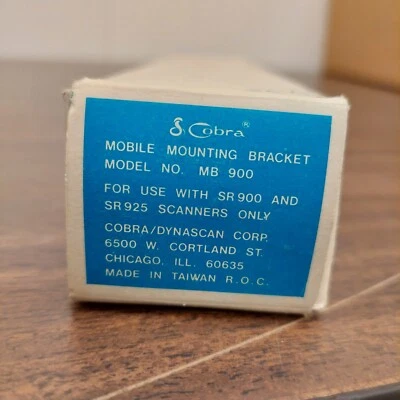 OEM MB-900 Cobra Mobile Mounting Bracket for SR900 & SR925 Scanner New Old Stock - Image 1 of 4