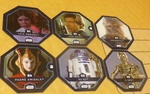 STAR WARS COSMIC SHELLS REWE #1-36 BASE SET GERMANY (GERMAN CLASS RESOURCE) - Picture 1 of 8