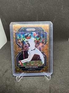 2022 Panini Prizm Bronze Donut Circles #97 Royce Lewis /40 Minnesota Twins