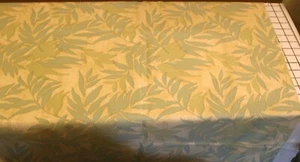 Remanente de tela de tapicería Kaufmann hojas verdes 55"x55" de colección - Imagen 1 de 3