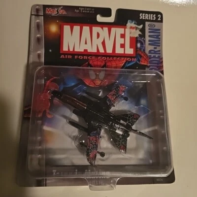 MARVEL Air Force Collection SPIDER-MAN / TORNADO MARINE Series #2 Maisto Diecast - Image 1 of 2