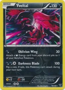 x1 Yveltal - 78/146 - Rare - Reverse Holo Pokemon XY Base Set M/NM - Bild 1 von 1