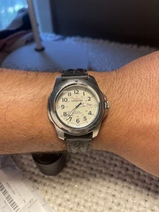 Vintage Timex Expedition 44mm Mens Field Watch Indiglo WR100 Good Condition - Picture 1 of 12