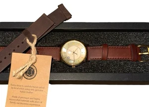 Filippo Loreti Handcrafted Watch Bosa Collection Limited Edition 31 Of 500 Gold - Picture 1 of 8