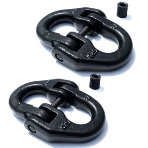 2 Stck. 1/2 Zoll Hammerlock Kupplung Verbinder Glied Sicherheitskette Adapter Verbindung... - Bild 1 von 7