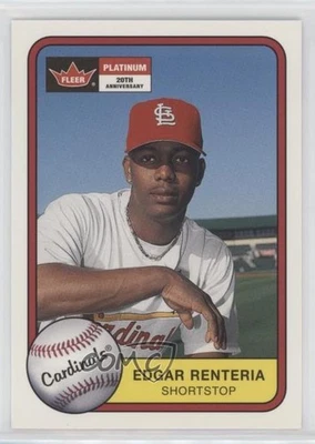 2001 Fleer Platinum Edgar Renteria #22 - Image 1 of 2
