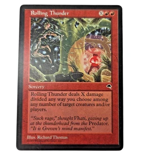 MTG Rolling Thunder Tempest TMP Common Red Sorcery Magic the Gathering - Bild 1 von 2