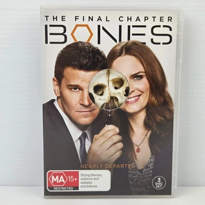 Bones Temporada 12 | DVD Set Emily Deschanel David Boreanaz Policía Drama Reg 4 Foto 1 de 3