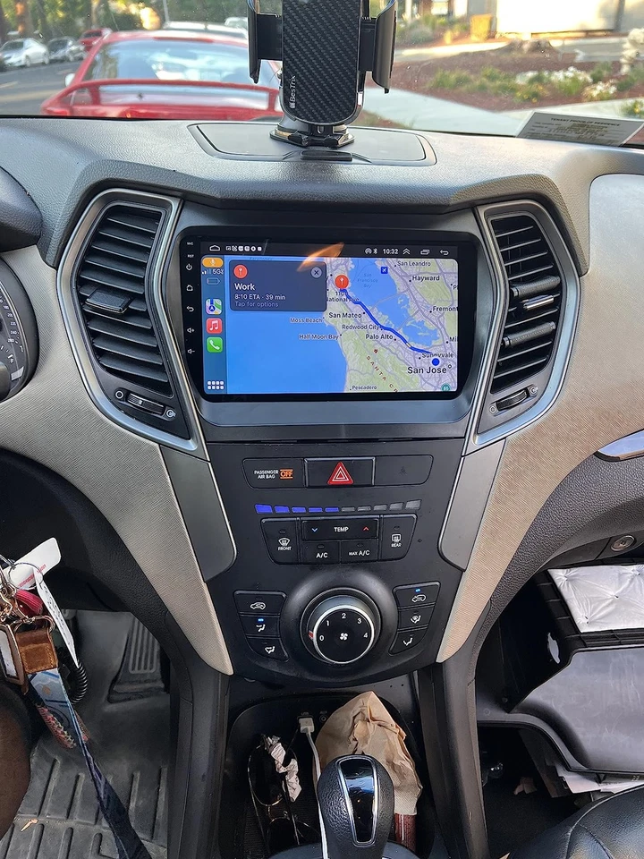 Carplay Android 13 For 2013-2018 Hyundai Santa Fe Sport Car Radio Stereo GPS DSP - Image 1 of 4