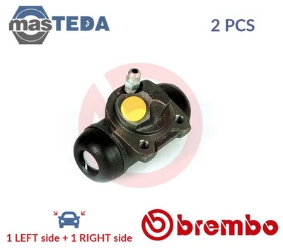 A 12 337 DRUM WHEEL BRAKE CYLINDER PAIR BREMBO 2PCS FOR SMART FORTWO,CITY-COUPE - Image 1 of 4