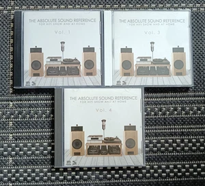 3 CD´s THE ABSOLUTE SOUND REFERENCE VOL. 1, 3 und 4 STS DIGITAL MW PR0CESS - Picture 1 of 2