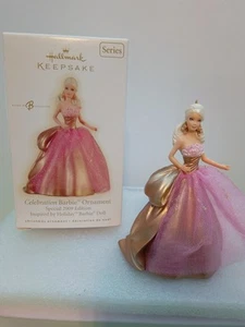 Neu im Karton Celebration Barbie Special 2009 Edition Hallmark Keepsake Ornament - Bild 1 von 4