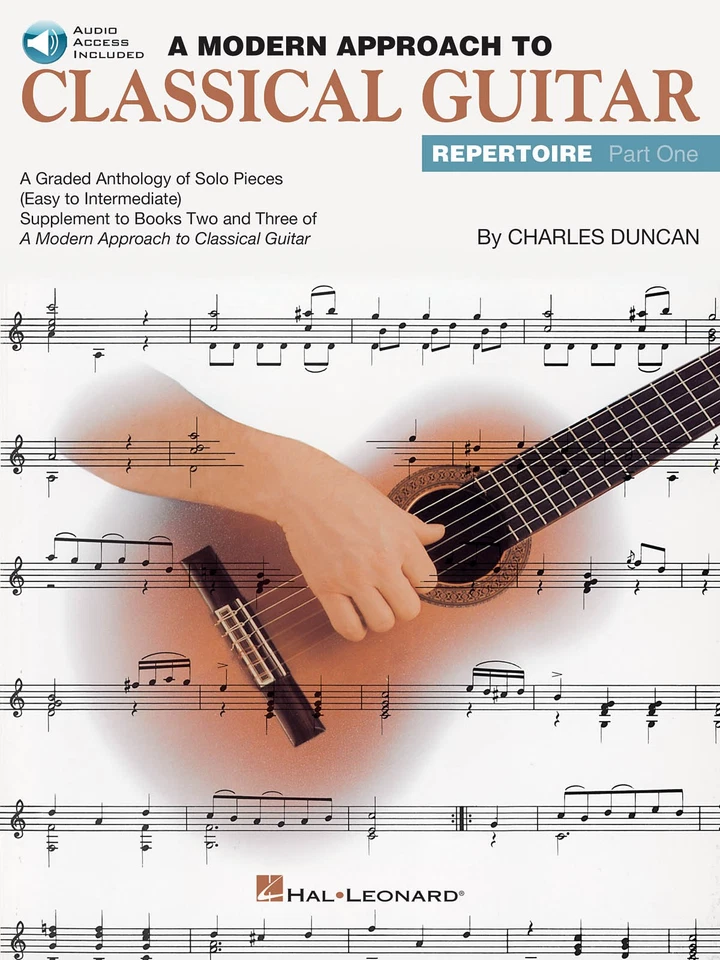 A Modern Approach to Classical Guitar Repertoire 1 Play-Along Book Online Audio - Image 1 of 1