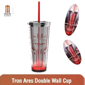 Taza Doble Pared Major Tron Ares 24oz Película Coleccionable, Iluminada, Diseño Cine - Imagen 1 de 9