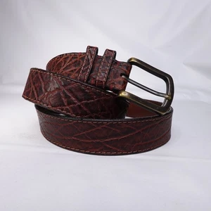 Cintura Torino Elite in pelle esotica taglia 45 made in USA - Foto 1 di 9