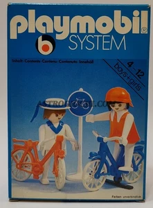 PLAYMOBIL SYSTEM 3573 KLICKY CYCLISTI VINTAGE '70 NEU IN BOX GEOBRA - Bild 1 von 9