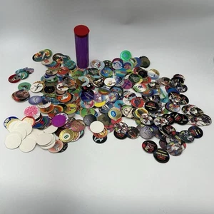 Huge Lot Of 360 Vintage POGS milk Caps 1980s 1990s Nostalgic Collectible - Picture 1 of 8