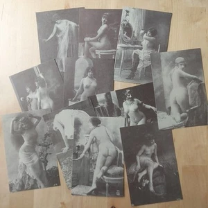 Lotto 11 Cartoline -nudi Francesi Anni '30 Nudo Artistico Erotiche Non Viaggiate - Picture 1 of 8