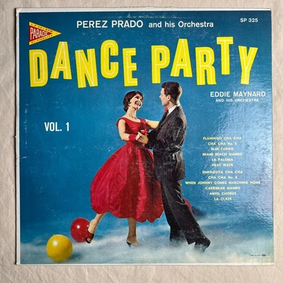 PEREZ PRADO Latin Dance Party Vol 1 1958 Vinyl LP Parade SP 325 - VG - Image 1 of 4