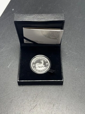 Südafrika: 2025 1 OZ Fine-Silver Krügerrand PROOF - Polierte Platte - Bild 1 von 4