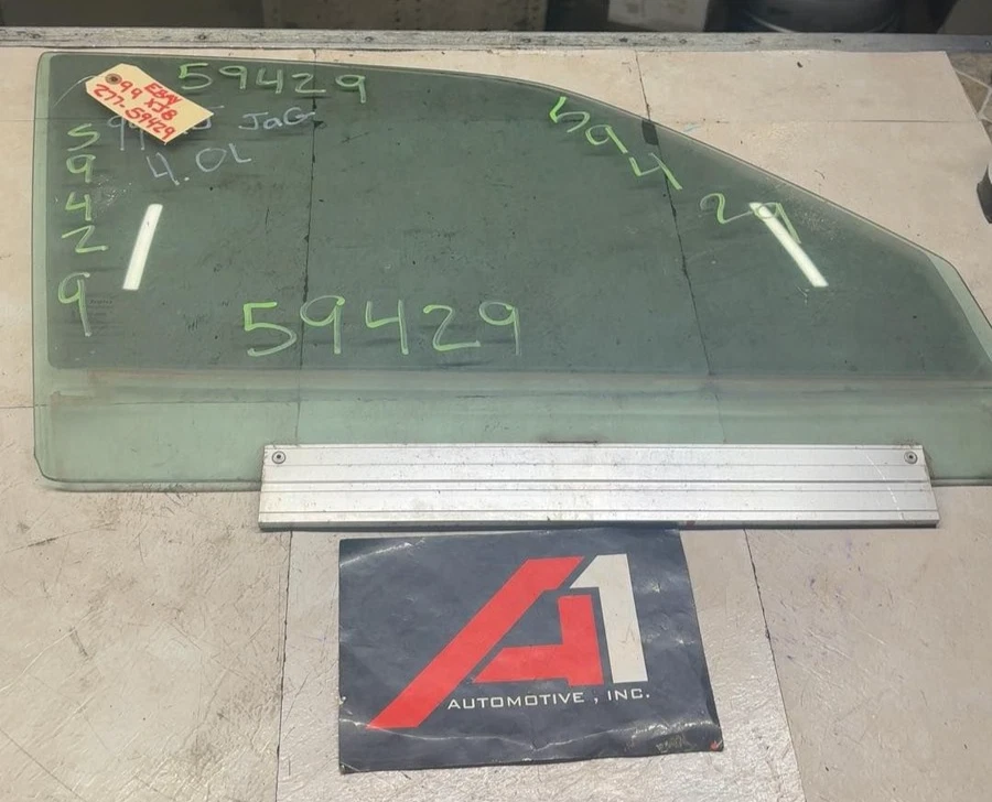 1998-2003 JAGUAR XJ8 1995-1997 XJ6 Passenger Side Right Front Door Glass Window Foto 1 de 4