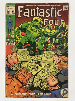 Fantastic Four 85 VG+ Very Good+ 4.5 Marvel 1969 - Image 1 of 2