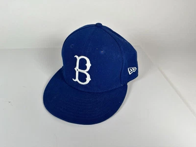 Brand New 9FIFTY Baseball Cap - MLB Brooklyn Dodgers Basic Blue Snapback Hat - Image 1 of 4