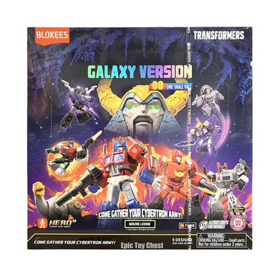 Blokees Transformers Galaxy Version 08 One Shall Fall Action Figure Model Kit - Image 1 of 3