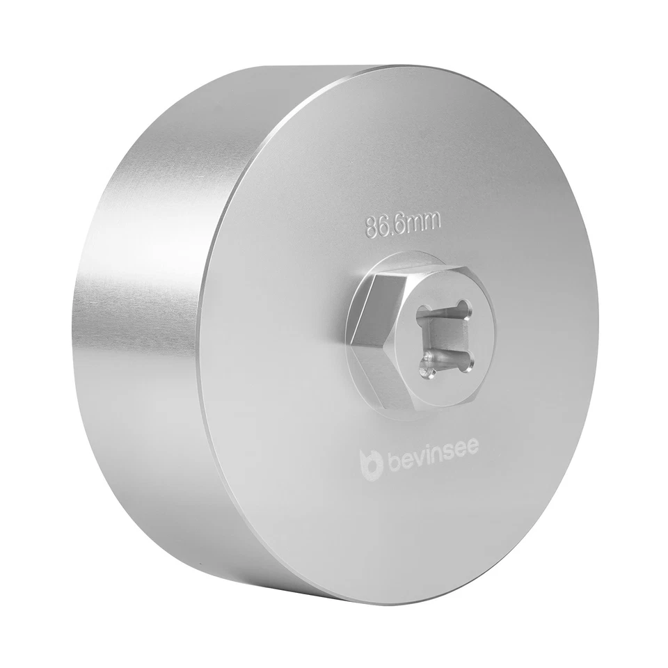 Llave de filtro de aceite de flauta 86,6 mm 16 tapa de carcasa de herramienta para BMW 320i 328i 335i 535i Foto 1 de 4