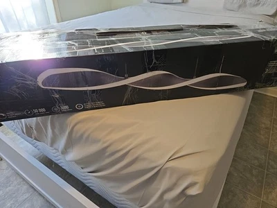 Lámpara Colgante LED Finley Lineal 1600 Lúmenes Negra 89x12x120 Cm X2 Foto 1 de 4