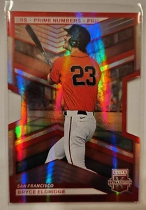 2024 elite extra edition bryce Eldridge Prine Numbers Die Cut /200 - Picture 1 of 3